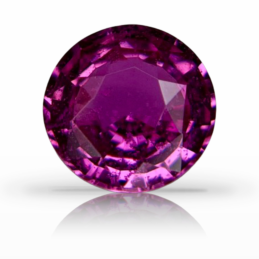 1.07ct Sapphire, Round, Pink, 6.3MM gemstone, 6.3MM, item #7098