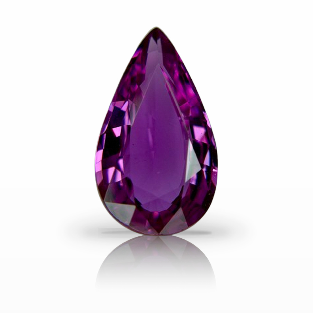 2.06ct Sapphire, Pear Shape, Pink, No Heat gemstone, 11.4 x 6.6MM, item #7124