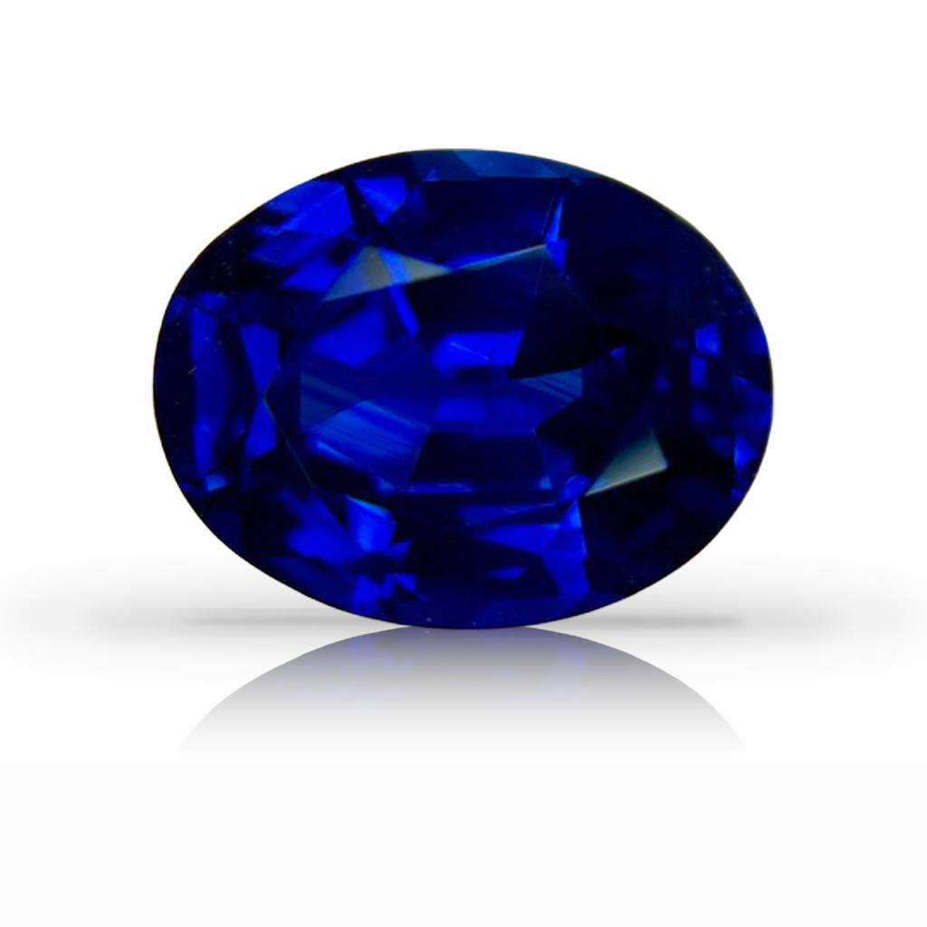 3.48ct Sapphire, Oval, Blue gemstone, 10.4 x 8MM, item #7156
