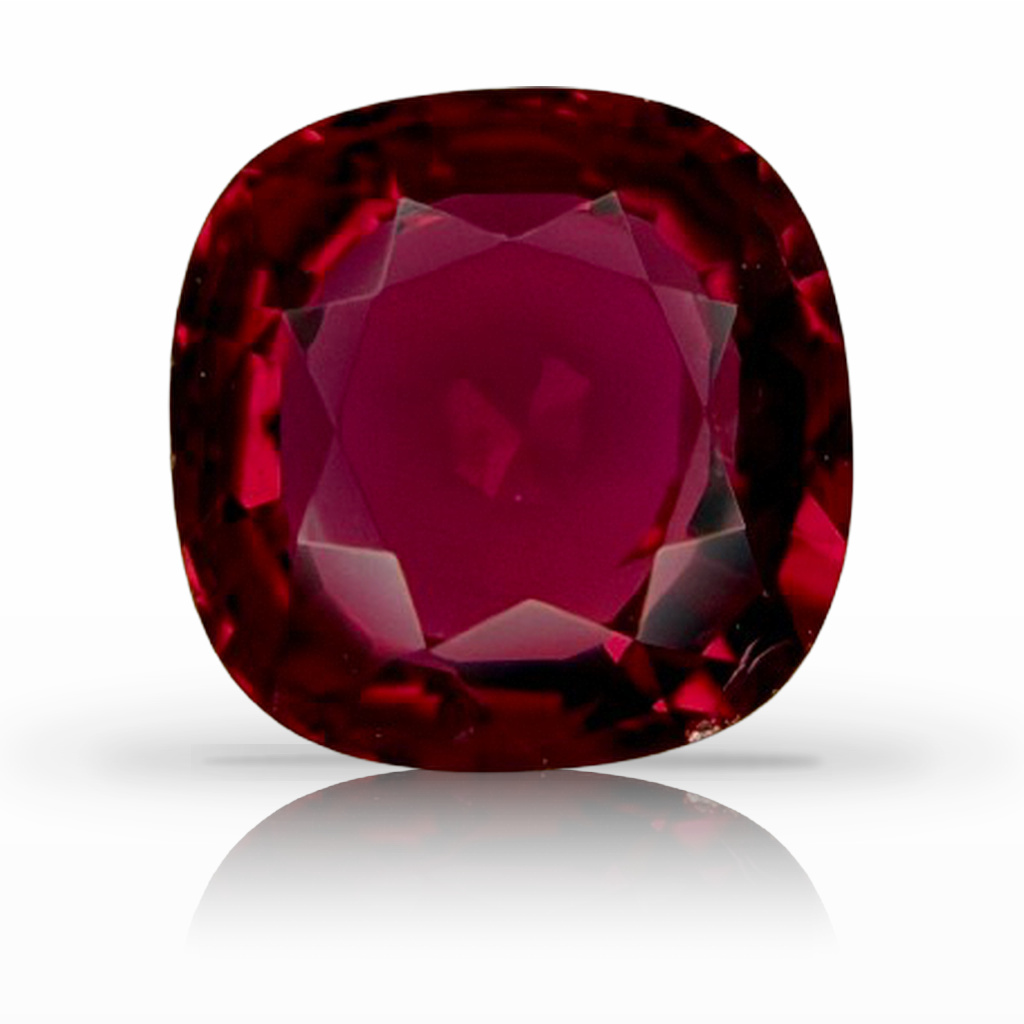 1.75ct Ruby, Cushion, Red gemstone, 6.9MM, item #7162