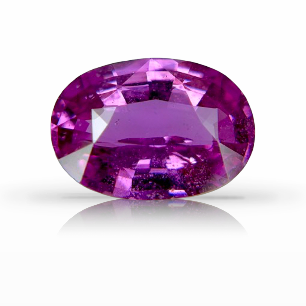 2.51ct Sapphire, Oval, Pink gemstone, 10 x 7.3MM, item #7184
