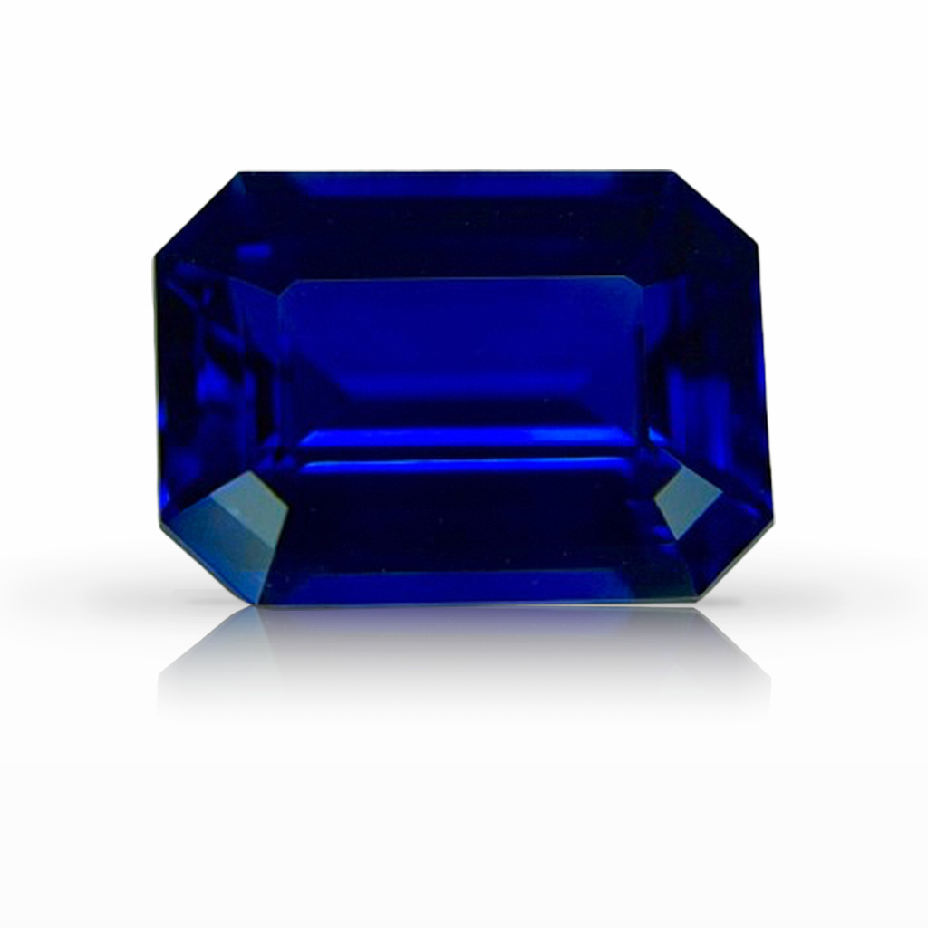 2.03ct Sapphire, Emerald Cut, Blue gemstone, 8.3 x 6.1MM, item #7196