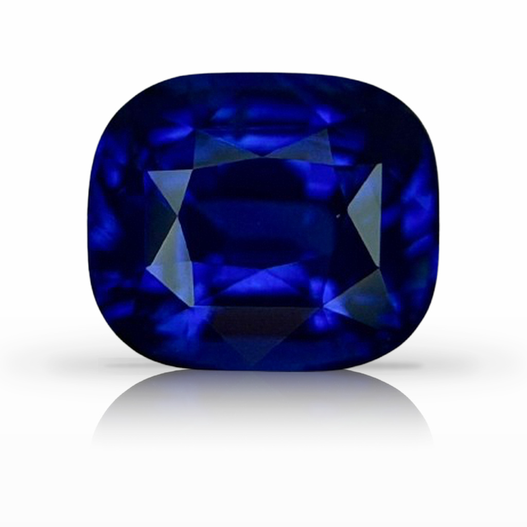 2.28ct Sapphire, Cushion, Blue gemstone, 7.5 x 6.5MM, item #7212