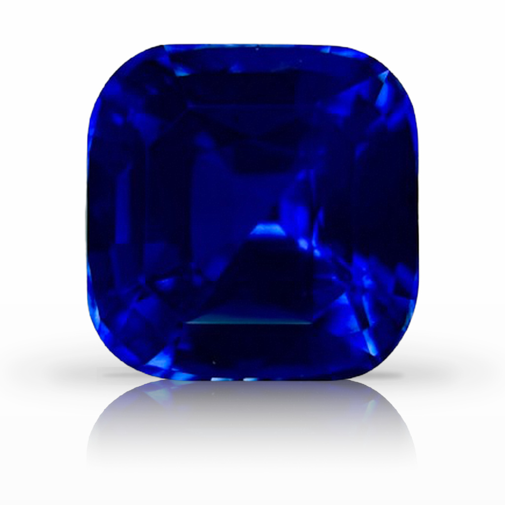 3.02ct Sapphire, Cushion, Blue gemstone, 7.8 x 7.7MM, item #7215
