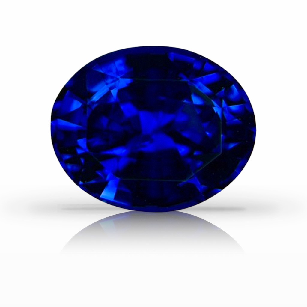 2.04ct Sapphire, Oval, Blue gemstone, 8.4 x 6.8MM, item #7216