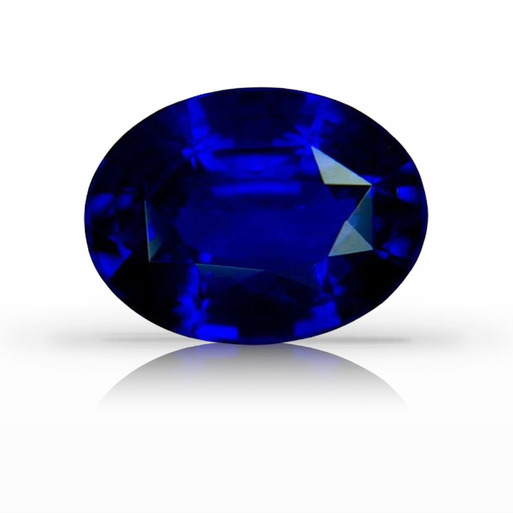 3.08ct Sapphire, Oval, Blue gemstone, 10 x 7.5MM, item #7217