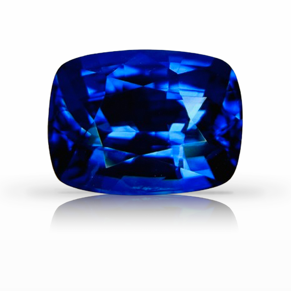 2.59ct Sapphire, Cushion, Blue gemstone, 8.8 x 6.6MM, item #7227
