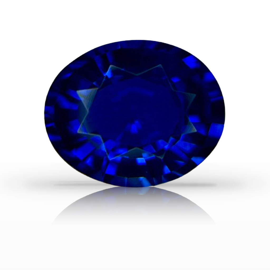 4.22ct Sapphire, Oval, Blue gemstone, 11 x 9MM, item #7244
