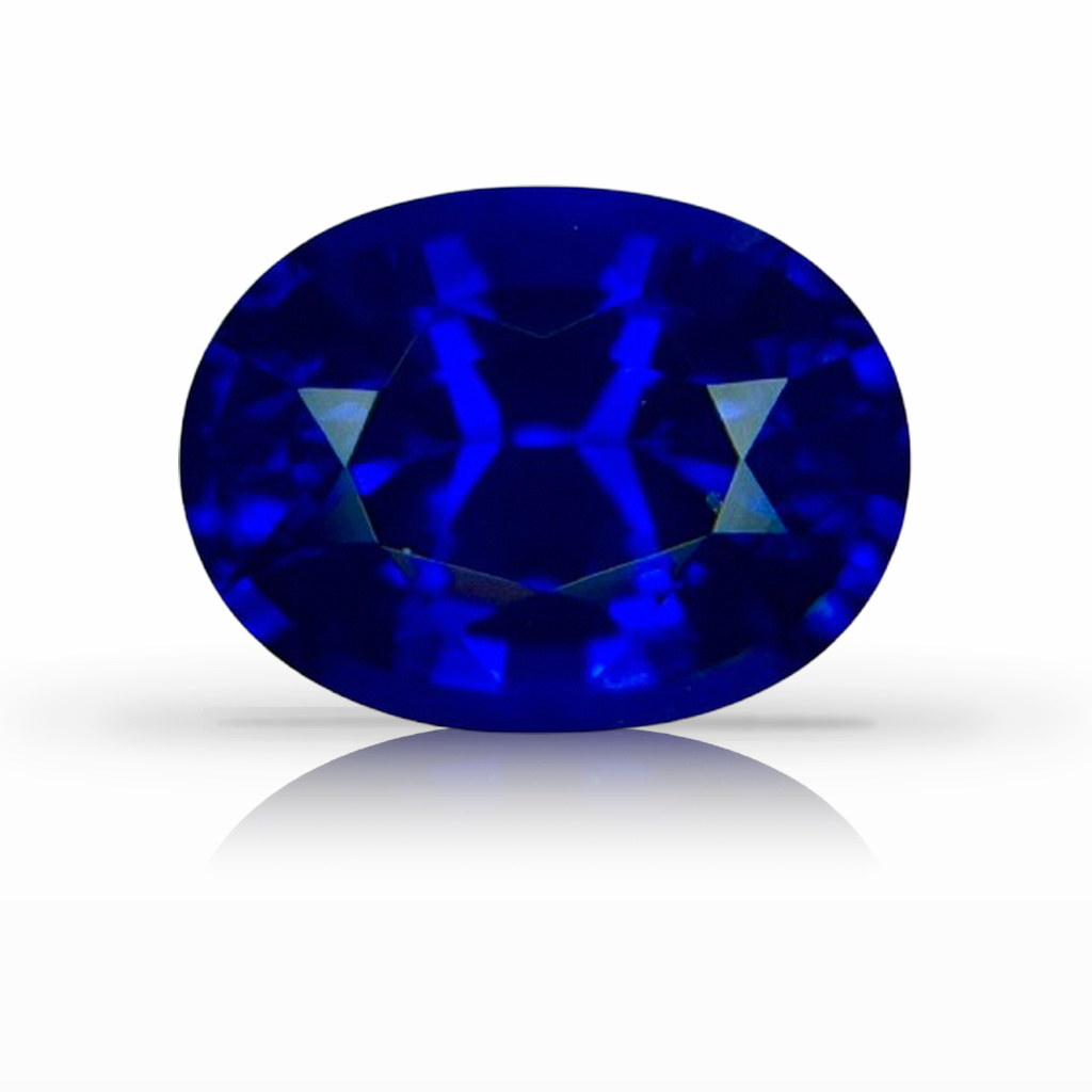 2.21ct Sapphire, Oval, Blue gemstone, 8.6 x 6.4MM, item #7250