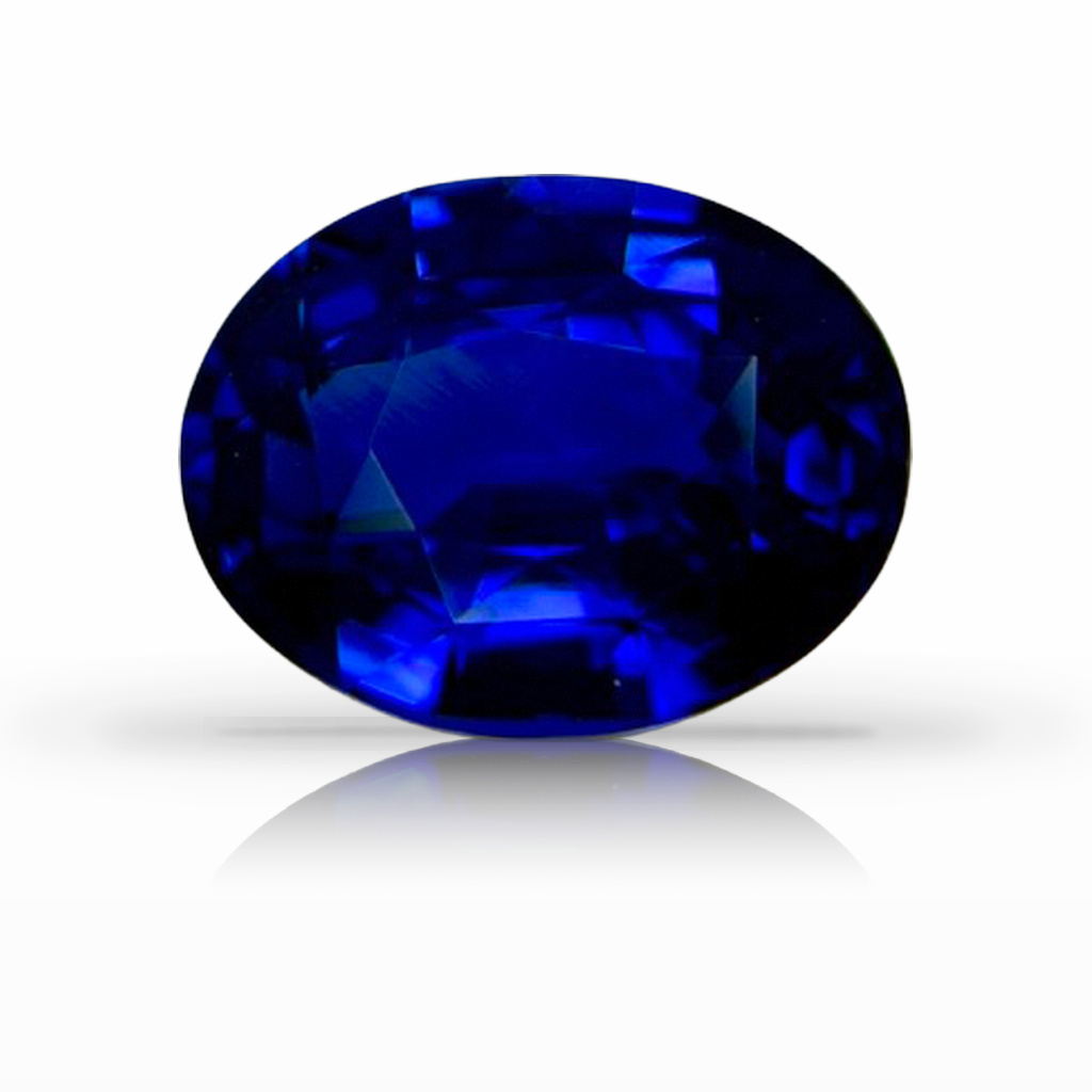 1.96ct Sapphire, Oval, Blue gemstone, 8.6 x 6.6MM, item #7269