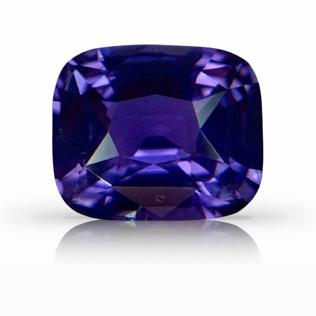 2.04ct Sapphire, Cushion, Purple, No Heat gemstone, 8 x 6.8MM, item #7271