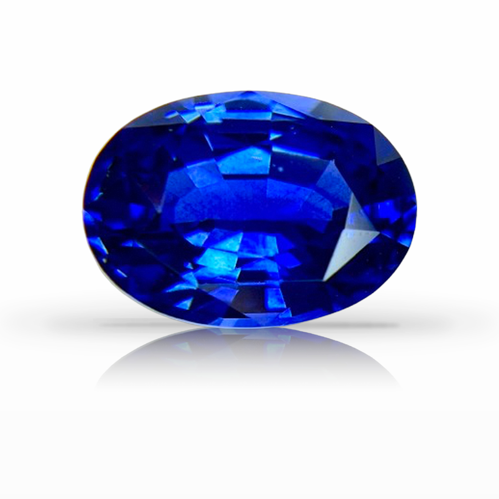 2.77ct Sapphire, Oval, Blue gemstone, 9.9 x 7.1MM, item #7274