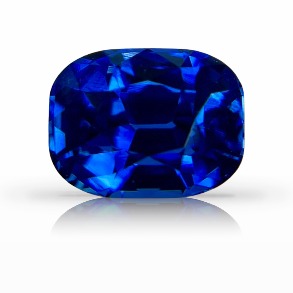 2.98ct Sapphire, Cushion, Blue, No Heat gemstone, 8.7 x 6.7MM, item #7281