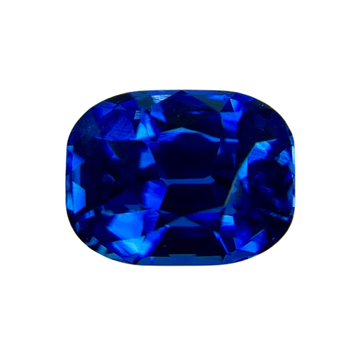 2.98ct Sapphire, Cushion, Blue, No Heat gemstone, 8.7 x 6.7MM, item #7281