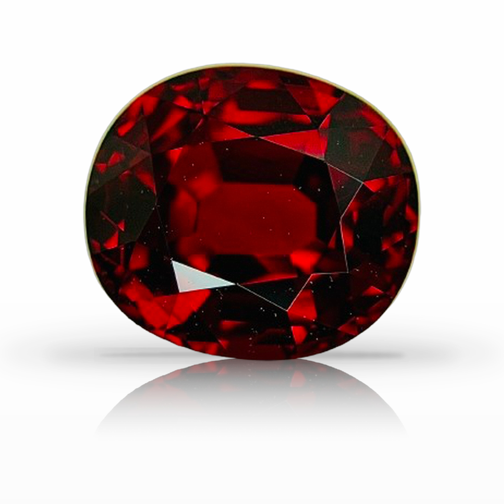 5.18ct Ruby, Oval, Red, Mozambique gemstone, 10.3 x 9.1MM, item #7286