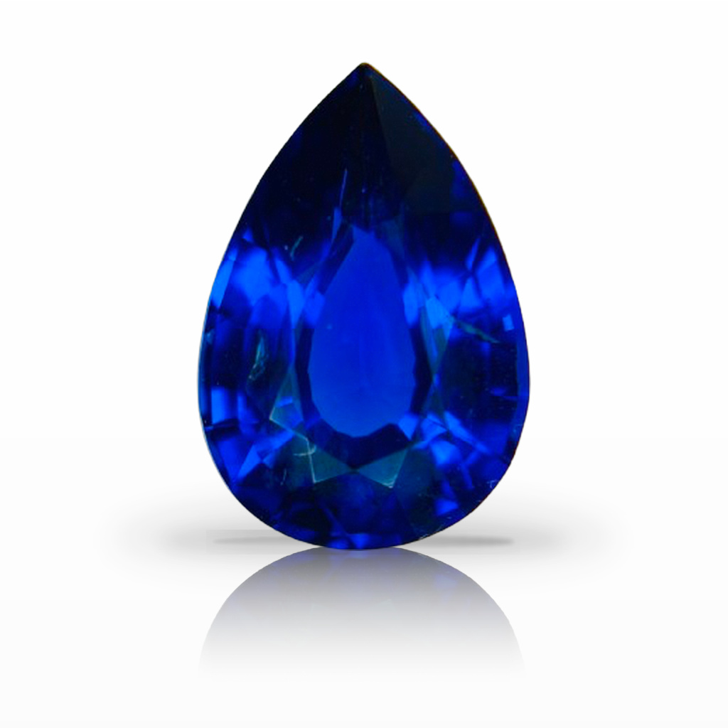 3.01ct Sapphire, Pear Shape, Blue gemstone, 11.3 x 7.8MM, item #7309