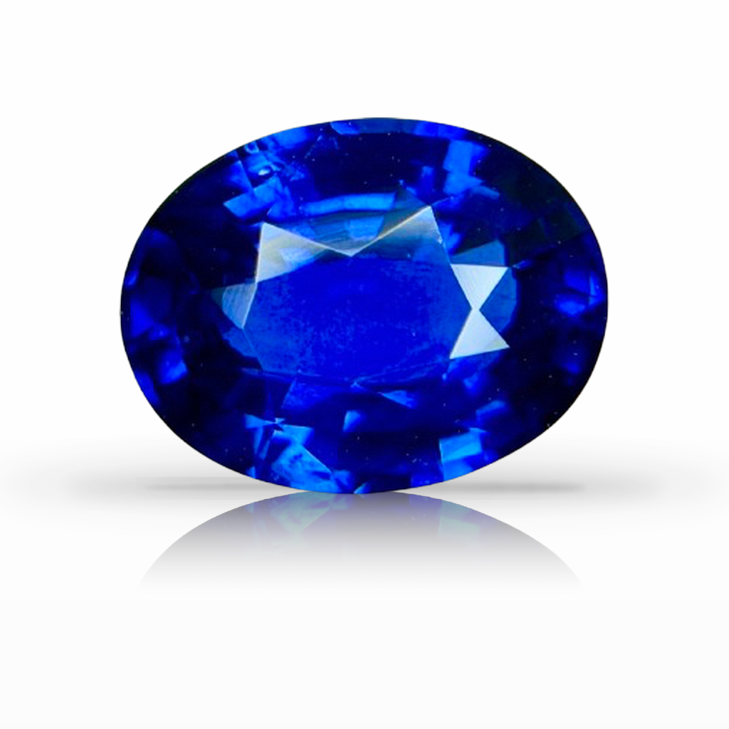 2.06ct Sapphire, Oval, Blue gemstone, 8.7 x 6.8MM, item #7316