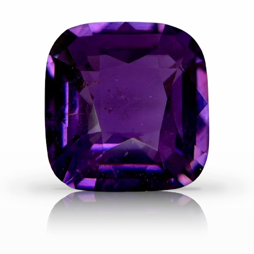 5.15ct Sapphire, Cushion, Purple, No Heat gemstone, 10.5 x 10MM, item #7322