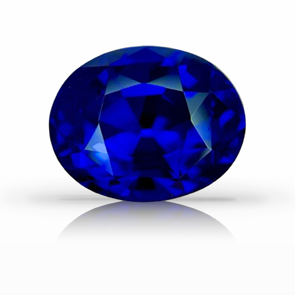 14.55ct Sapphire, Oval, Blue, Ceylon, No Heat gemstone, 14.8 x 11.9MM, item #7396