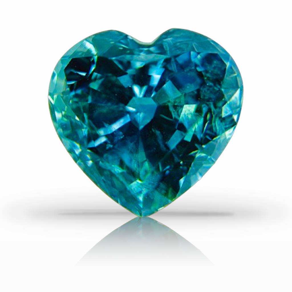 3.00ct Sapphire, Heart Shape, Green, Montana gemstone, 8.1 x 8MM, item #7397