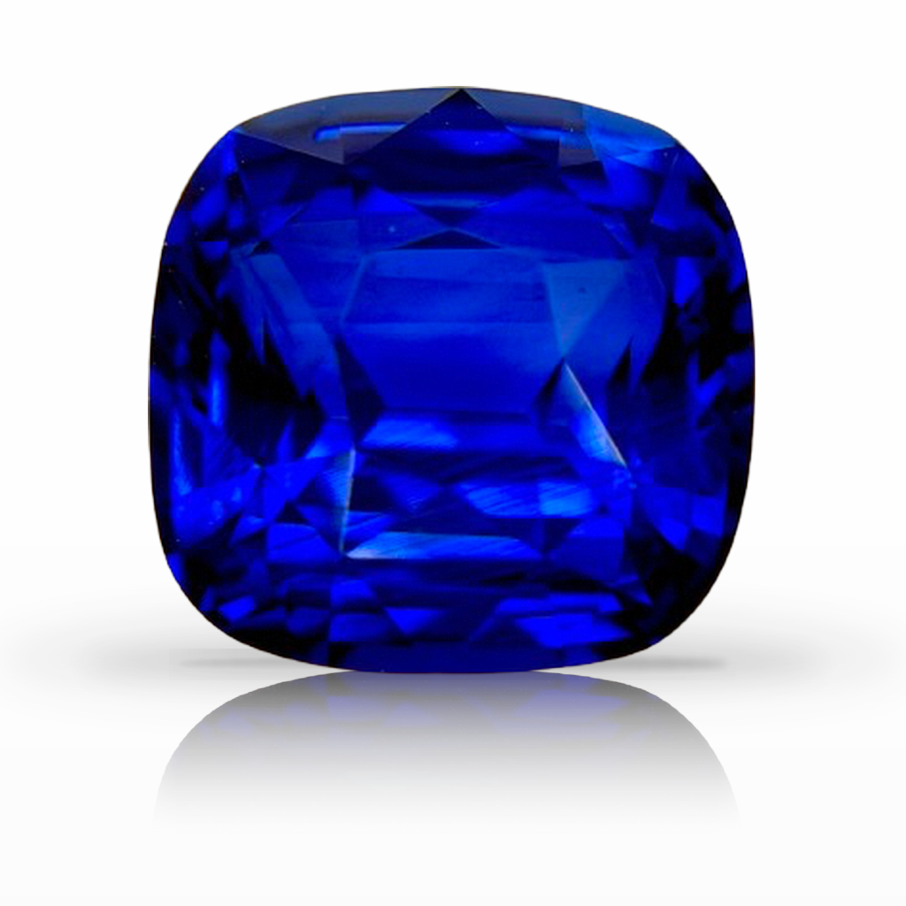 7.00ct Sapphire, Cushion, Blue gemstone, 10.8 x 10.6MM, item #7405