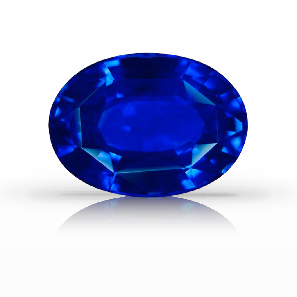 4.59ct Sapphire, Oval, Blue gemstone, 11.6 x 8.5MM, item #7408