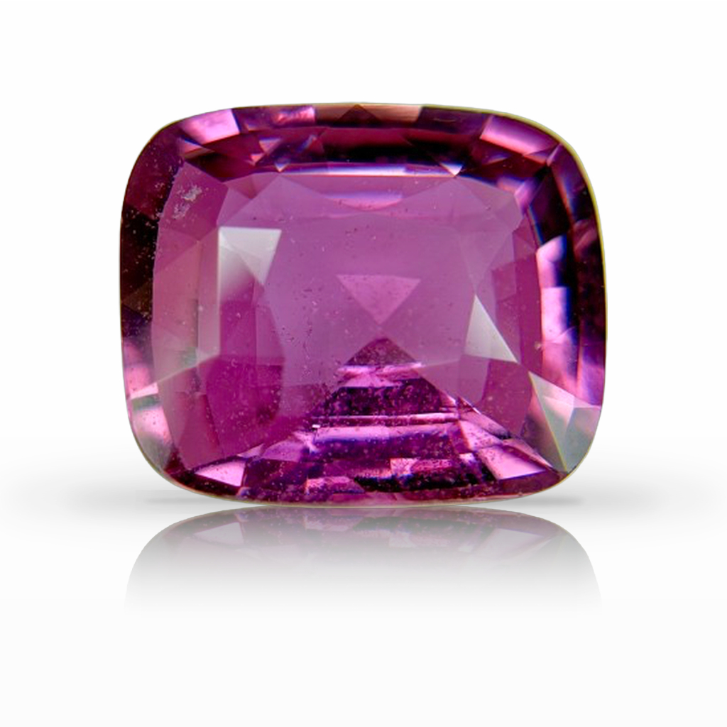 4.99ct Sapphire, Cushion, Pink, No Heat gemstone, 11.1 x 9.4MM, item #7426
