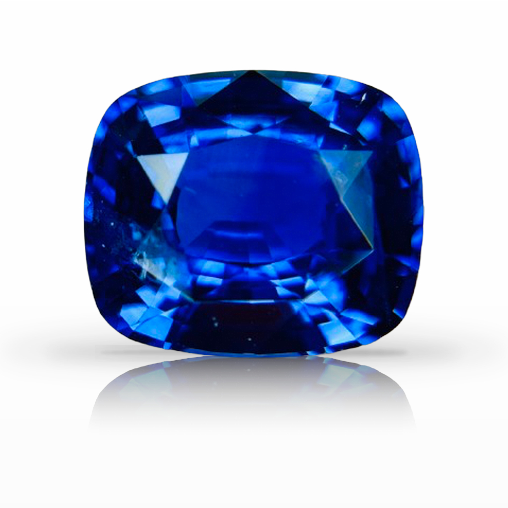 2.46ct Sapphire, Cushion, Blue gemstone, 8.3 x 7.2MM, item #7432