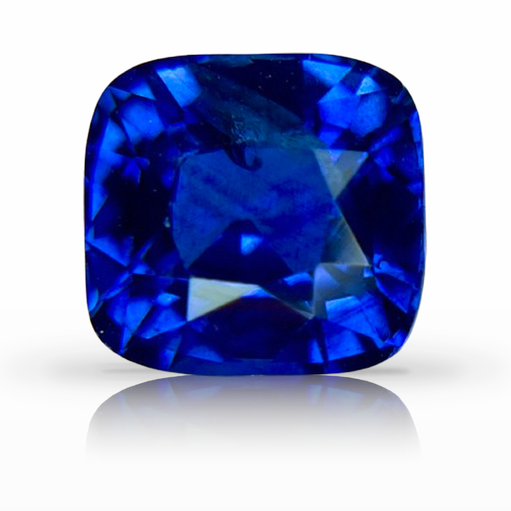 2.40ct Sapphire, Cushion, Blue gemstone, 7.4 x 7MM, item #7433