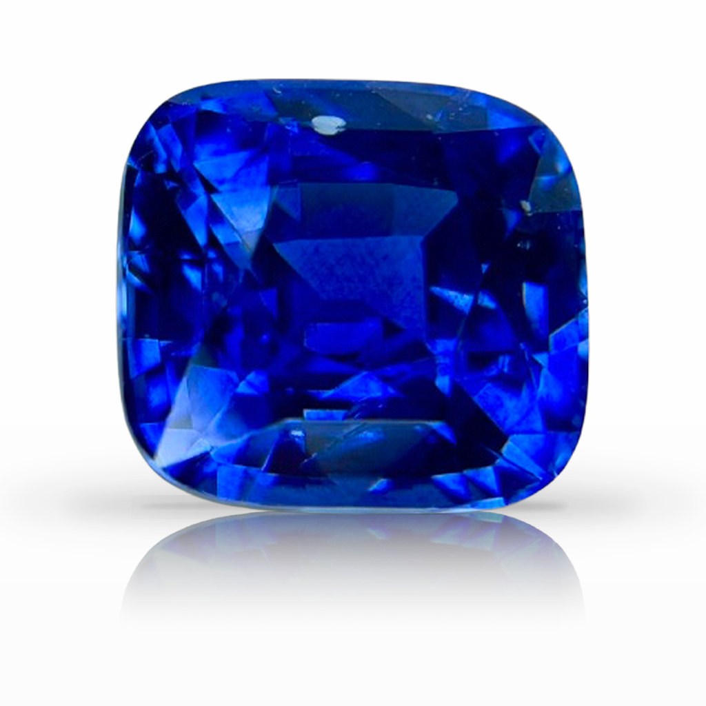 2.37ct Sapphire, Cushion, Blue gemstone, 7.5 x 7MM, item #7441