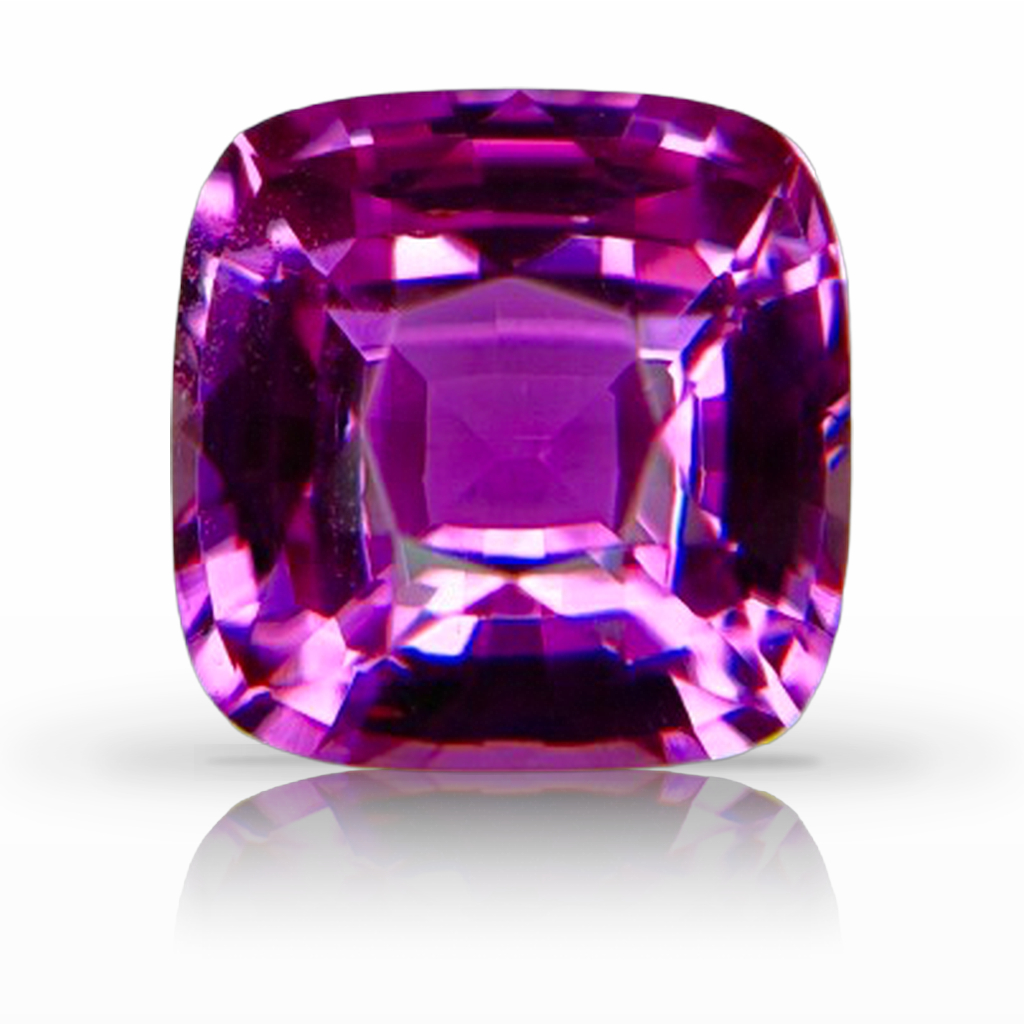 2.44ct Sapphire, Cushion, Pink gemstone, 7.5MM, item #7446