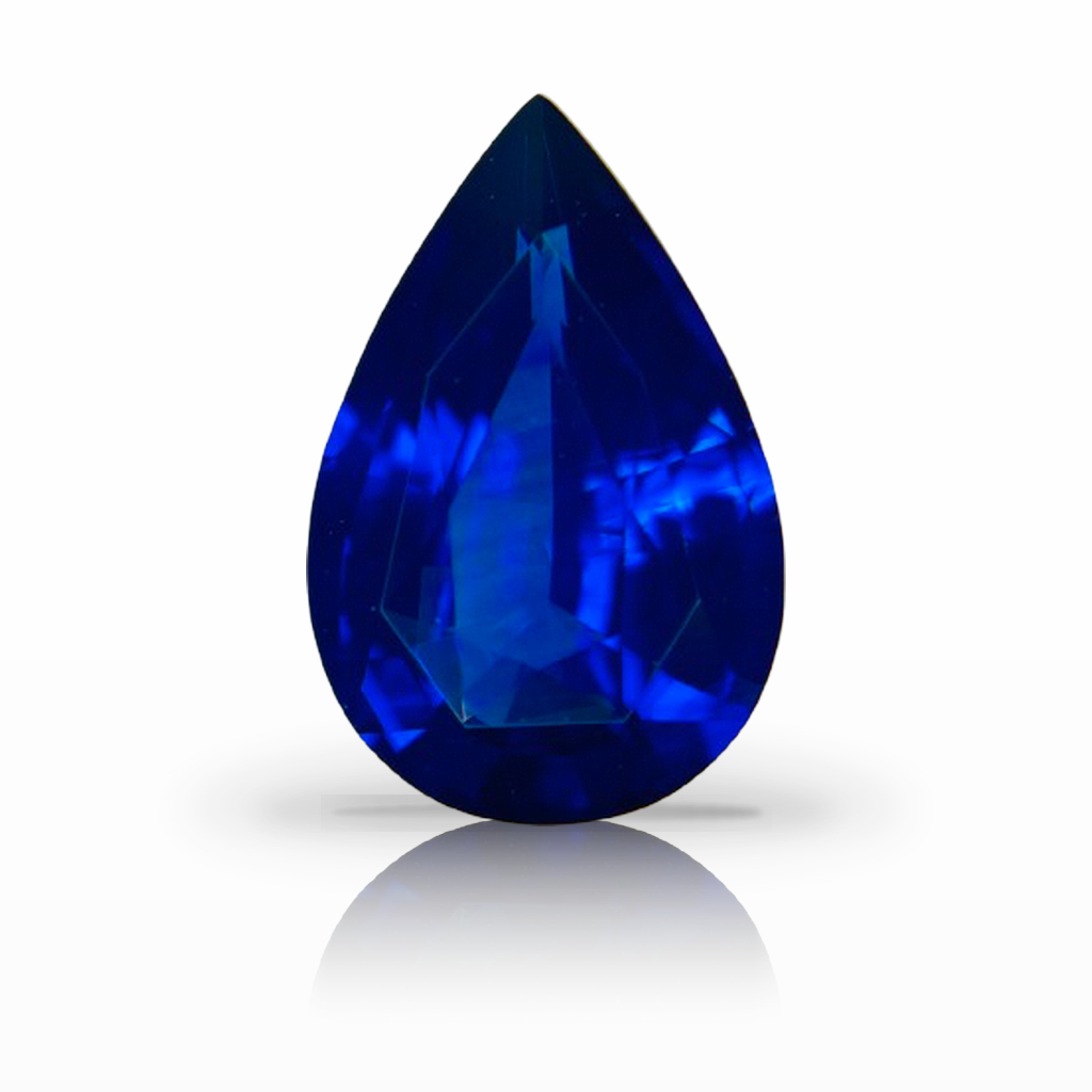 2.12ct Sapphire, Pear Shape, Blue gemstone, 10.9 x 7.2MM, item #7456