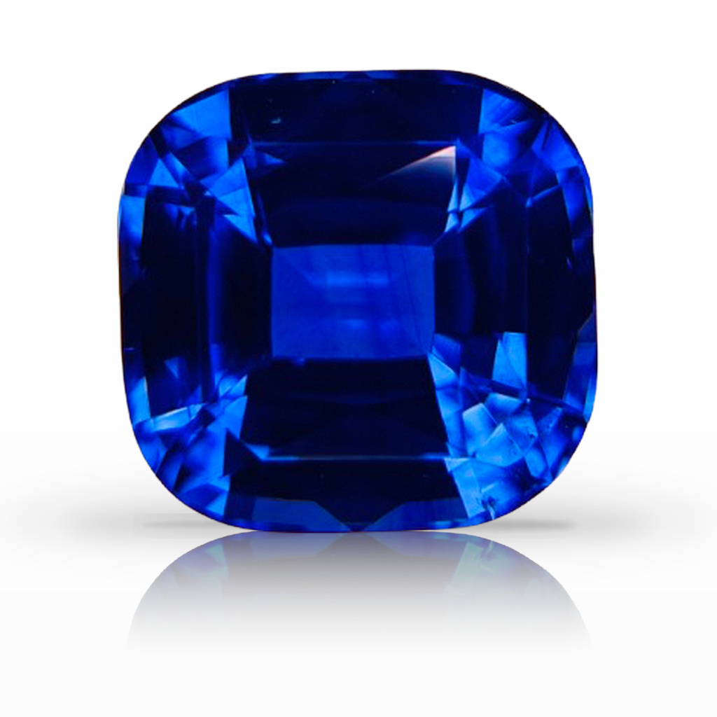 6.52ct Sapphire, Cushion, Blue gemstone, 10.4 x 10MM, item #7473