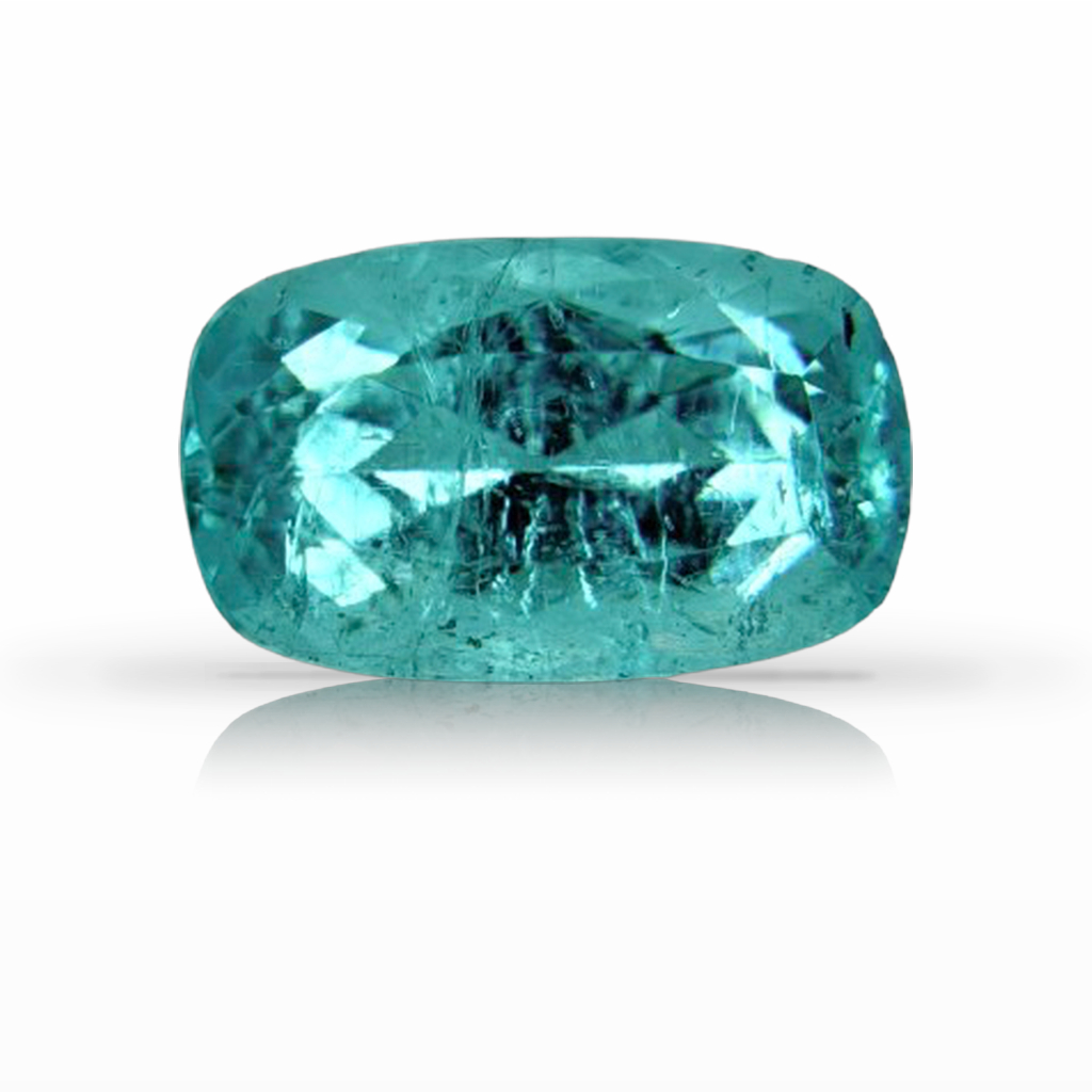 2.29ct Tourmaline-Paraíba, Cushion, Blue gemstone, 9.6 x 6MM, item #7491