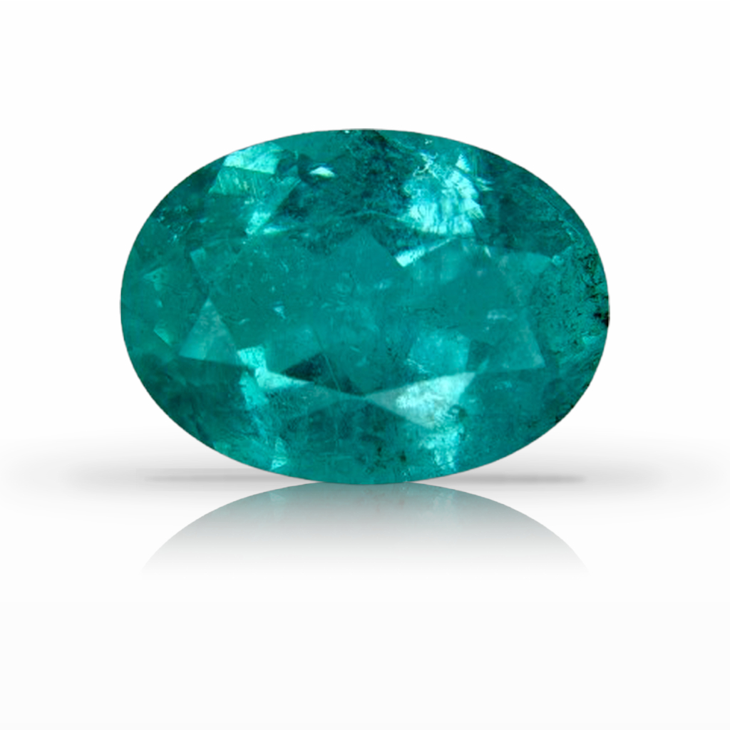 2.40ct Tourmaline-Paraíba, Oval, Blue, Mozambique gemstone, 10.2 x 7.4MM, item #7492