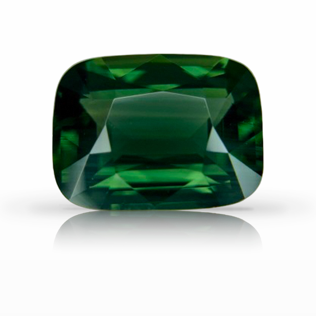 10.04ct Sapphire, Cushion, Green gemstone, 13.8 x 10.7MM, item #7508