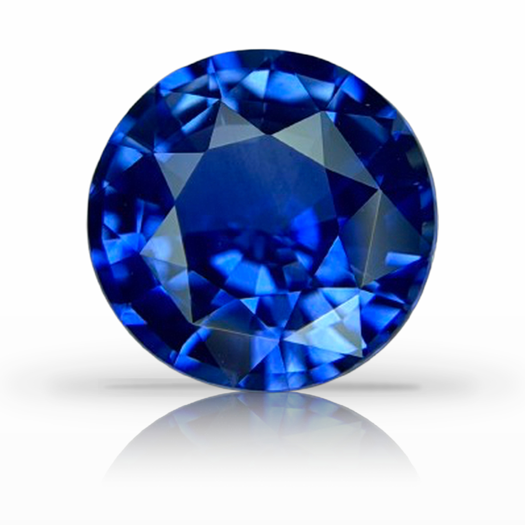 2.54ct Sapphire, Round, Blue, 8.4MM gemstone, 8.4MM, item #7524