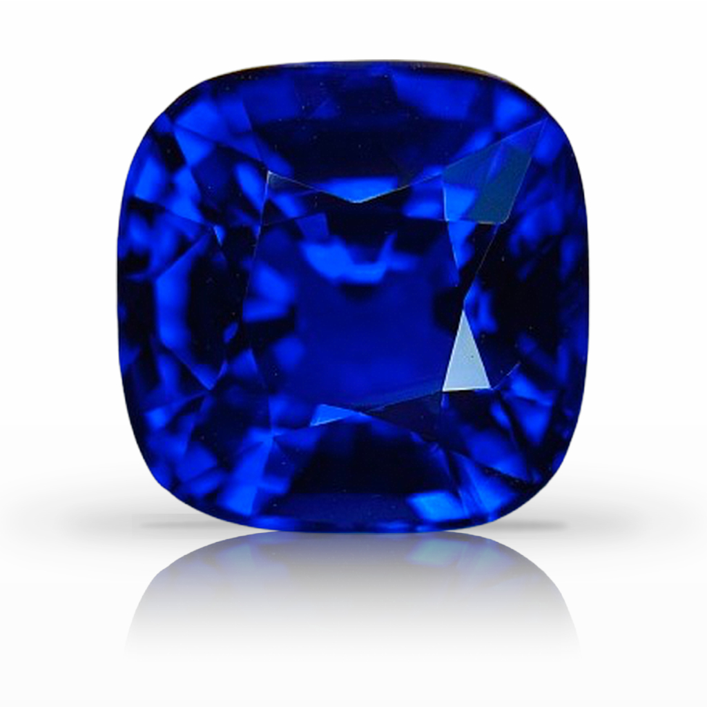 4.54ct Sapphire, Cushion, Blue gemstone, 9MM, item #7528