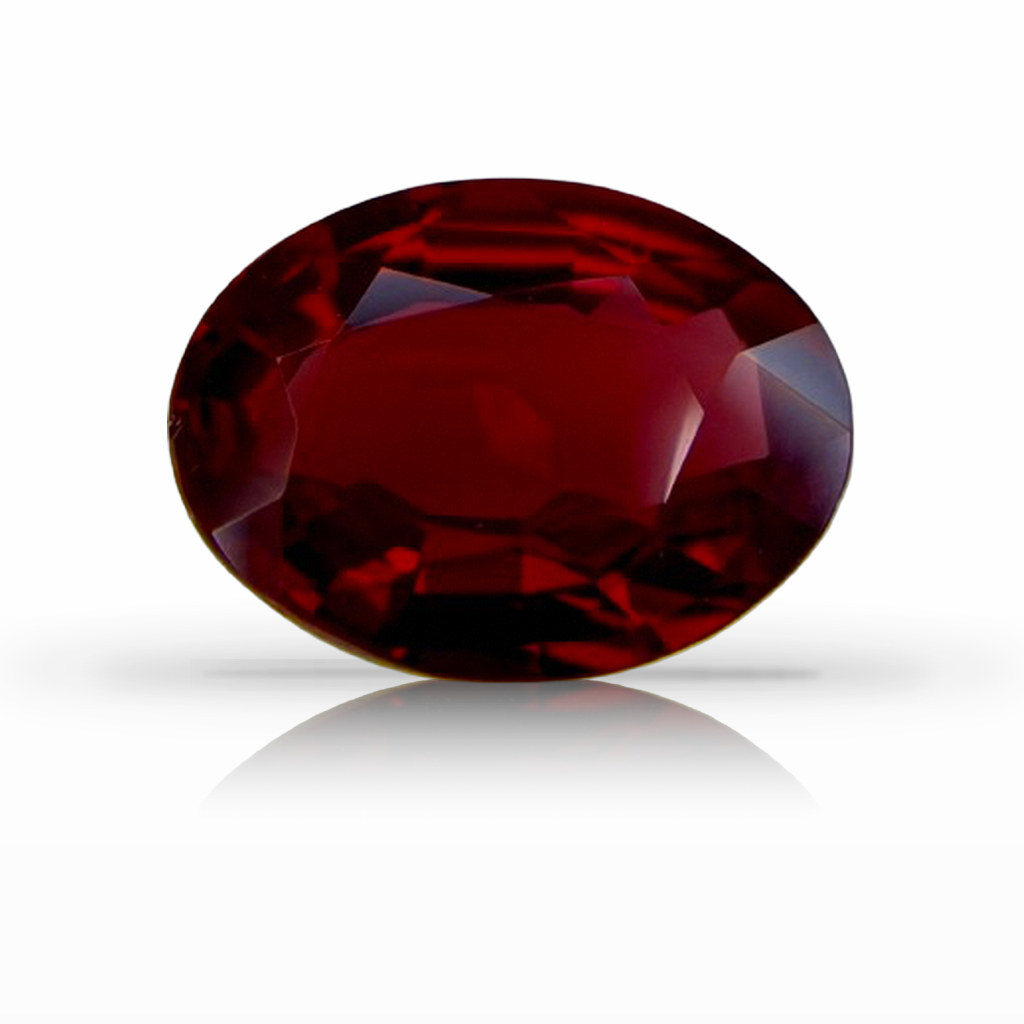 1.96ct Ruby, Oval, Red, Mozambique gemstone, 9.5 x 7.3MM, item #7532