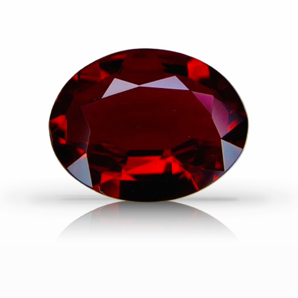 1.70ct Ruby, Oval, Red, Mozambique gemstone, 9 x 7MM, item #7533