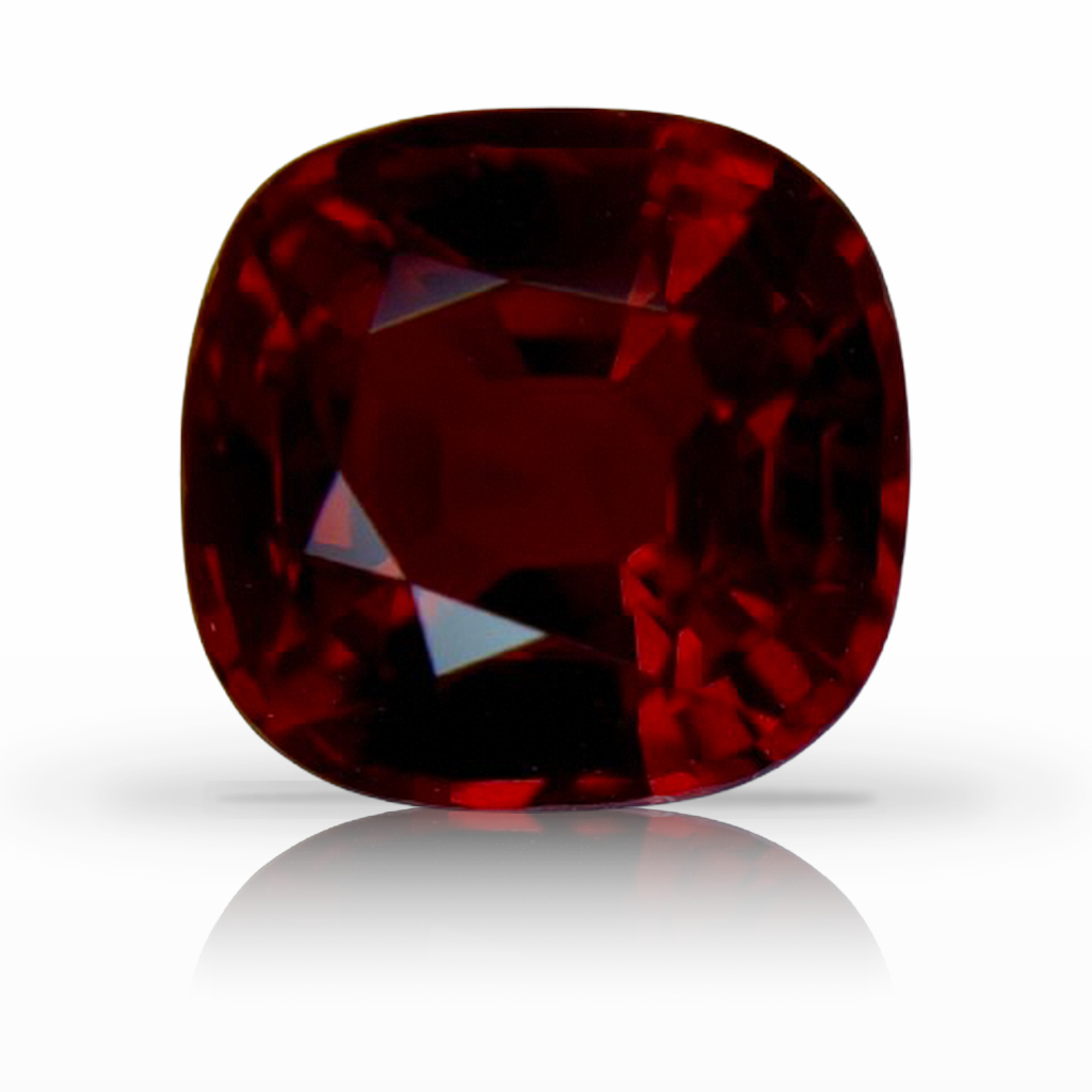 1.93ct Ruby, Cushion, Red, Mozambique gemstone, 7.3 x 7MM, item #7534