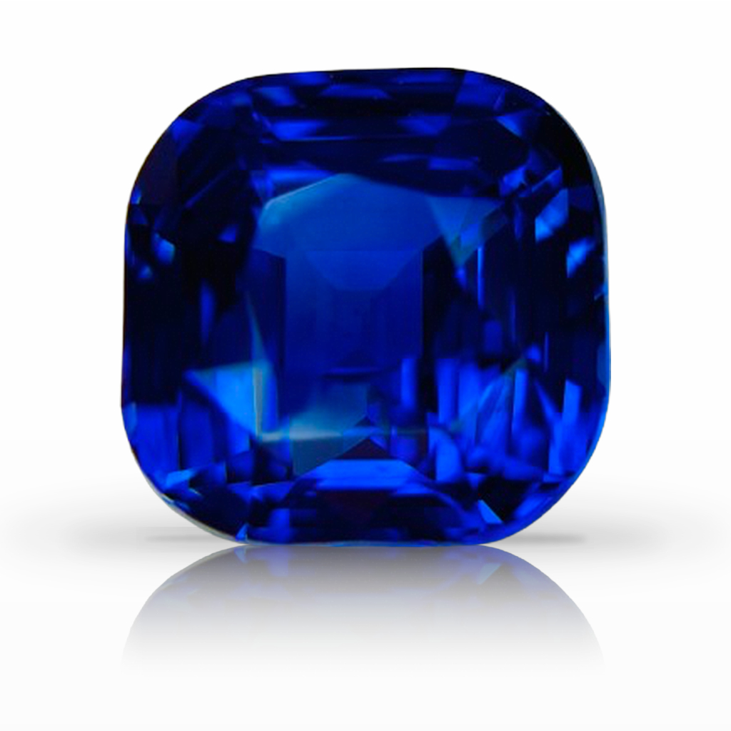 4.52ct Sapphire, Cushion, Blue gemstone, 9 x 8.9MM, item #7561
