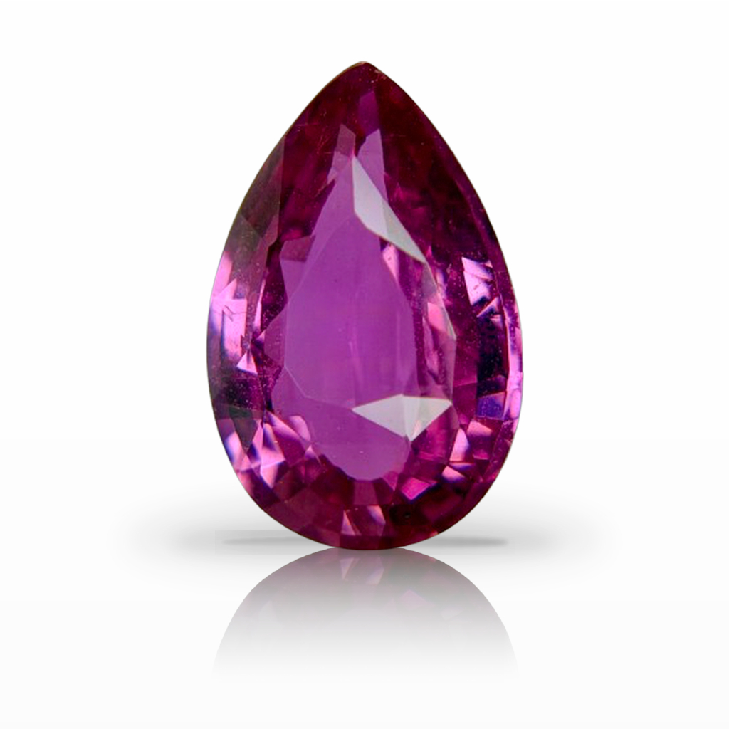 5.01ct Sapphire, Pear Shape, Pink gemstone, 13.5 x 8.9MM, item #7619