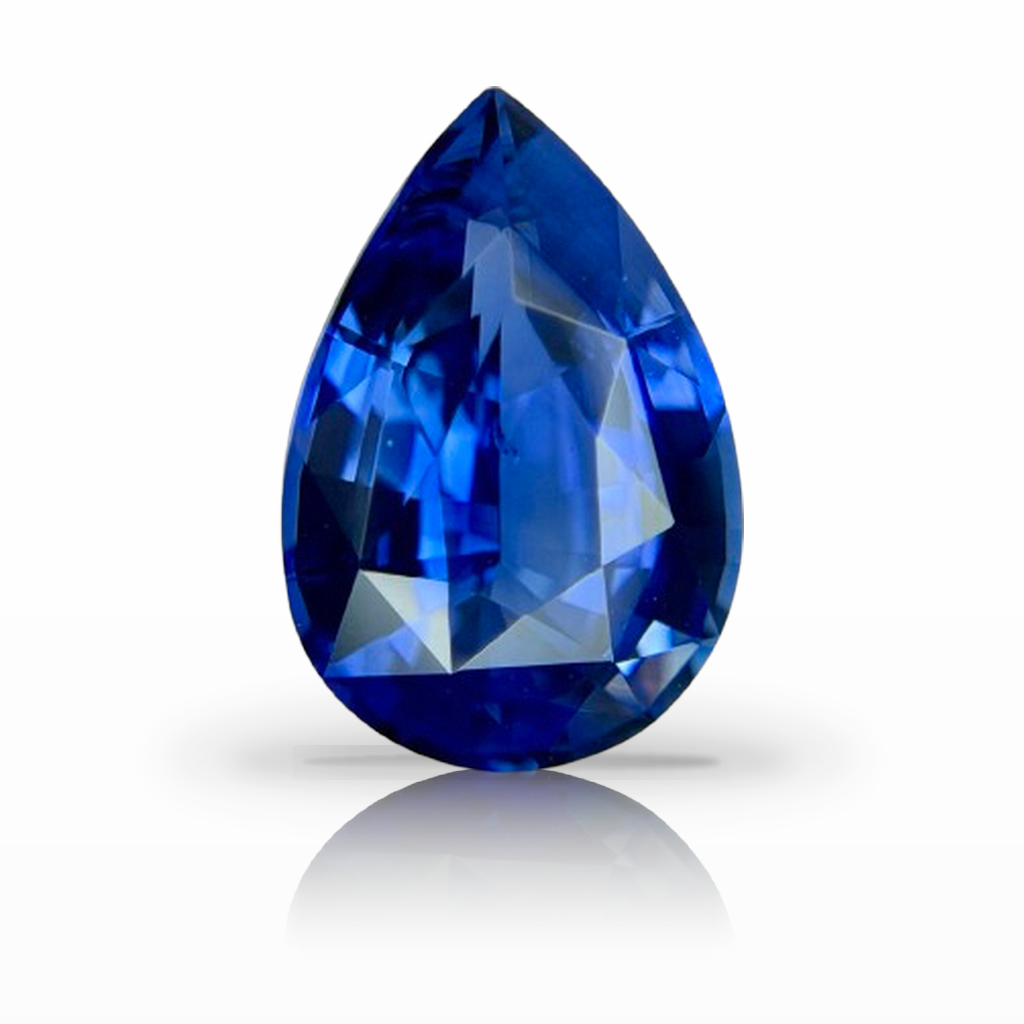 2.72ct Sapphire, Pear Shape, Blue gemstone, 10.9 x 7.4MM, item #7626