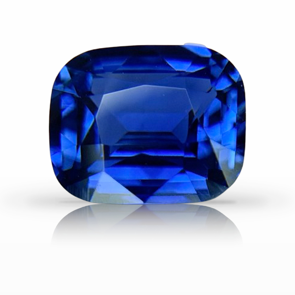 1.22ct Sapphire, Cushion, Blue gemstone, 6.9 x 5.9MM, item #7637
